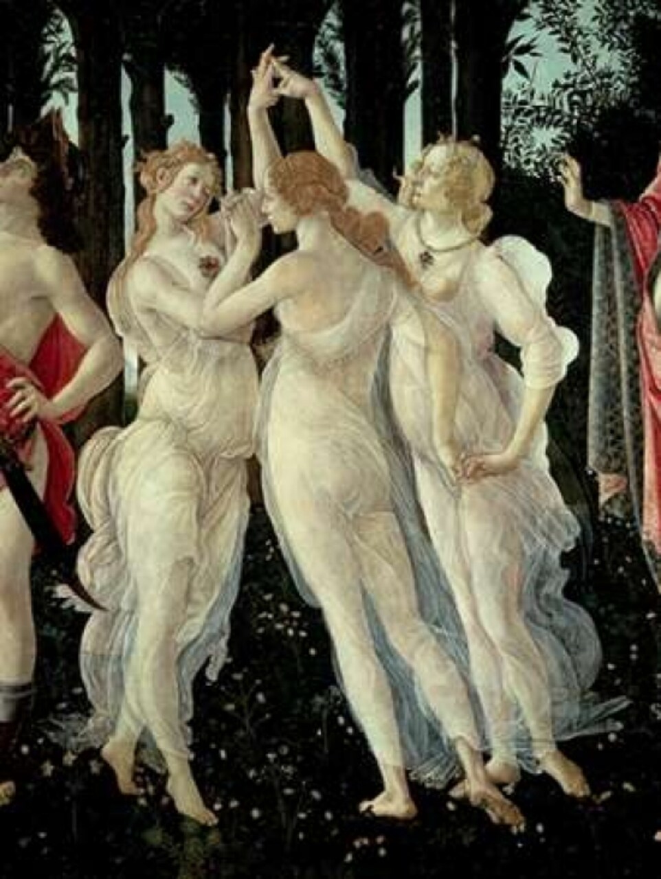 Le tre Grazie Poster Print by Sandro Botticelli - Item # VARPDX3SB143